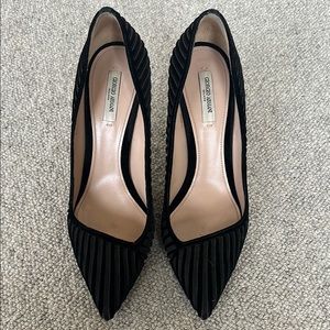 Giorgio Armani Black High Heeled Pumps